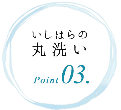 いしはらの丸洗いPoint03.